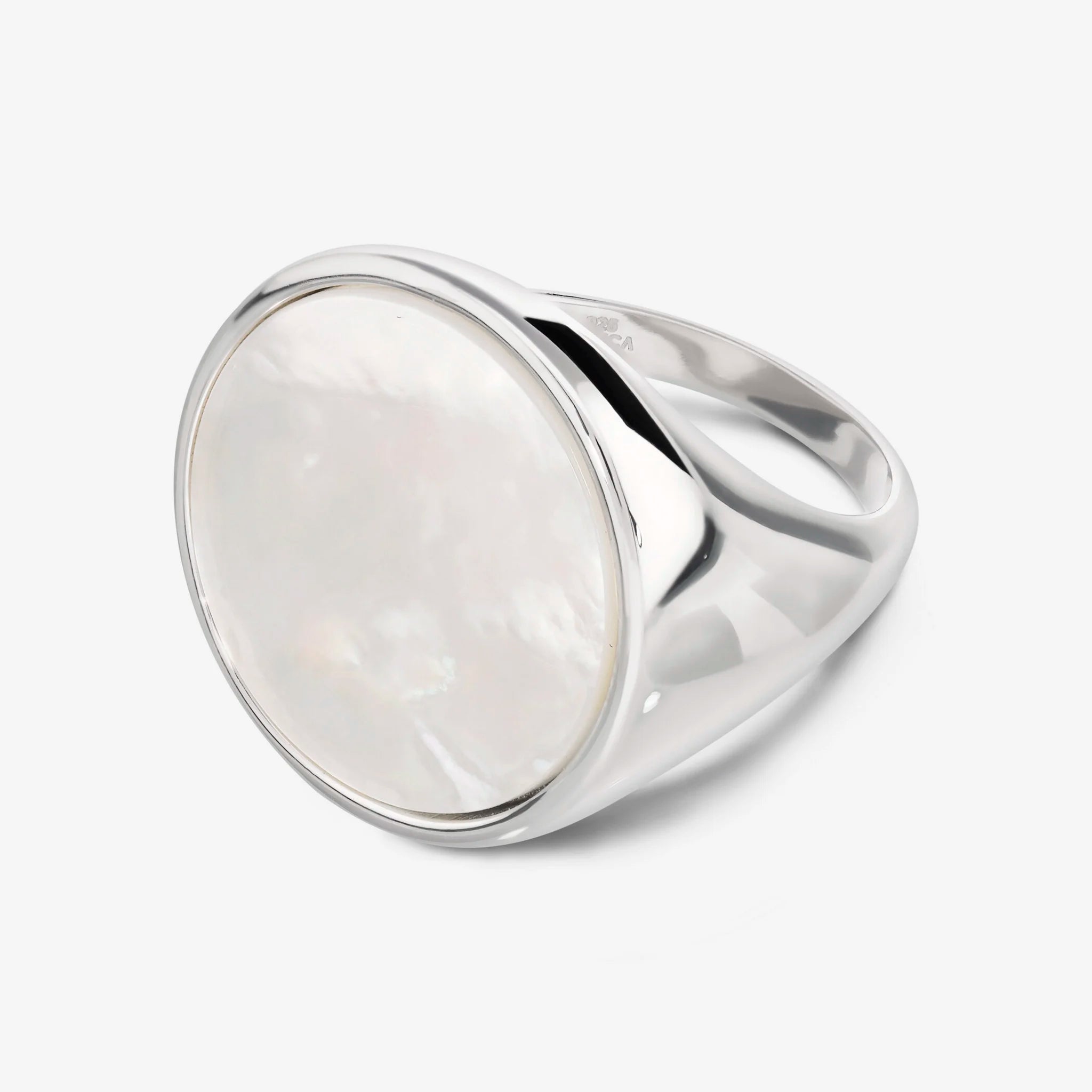 Anello Donna Tiger Moth In Argento Sterling Placcato Rodio – Stile Libertà – Gioiello Sottile E Raffinato