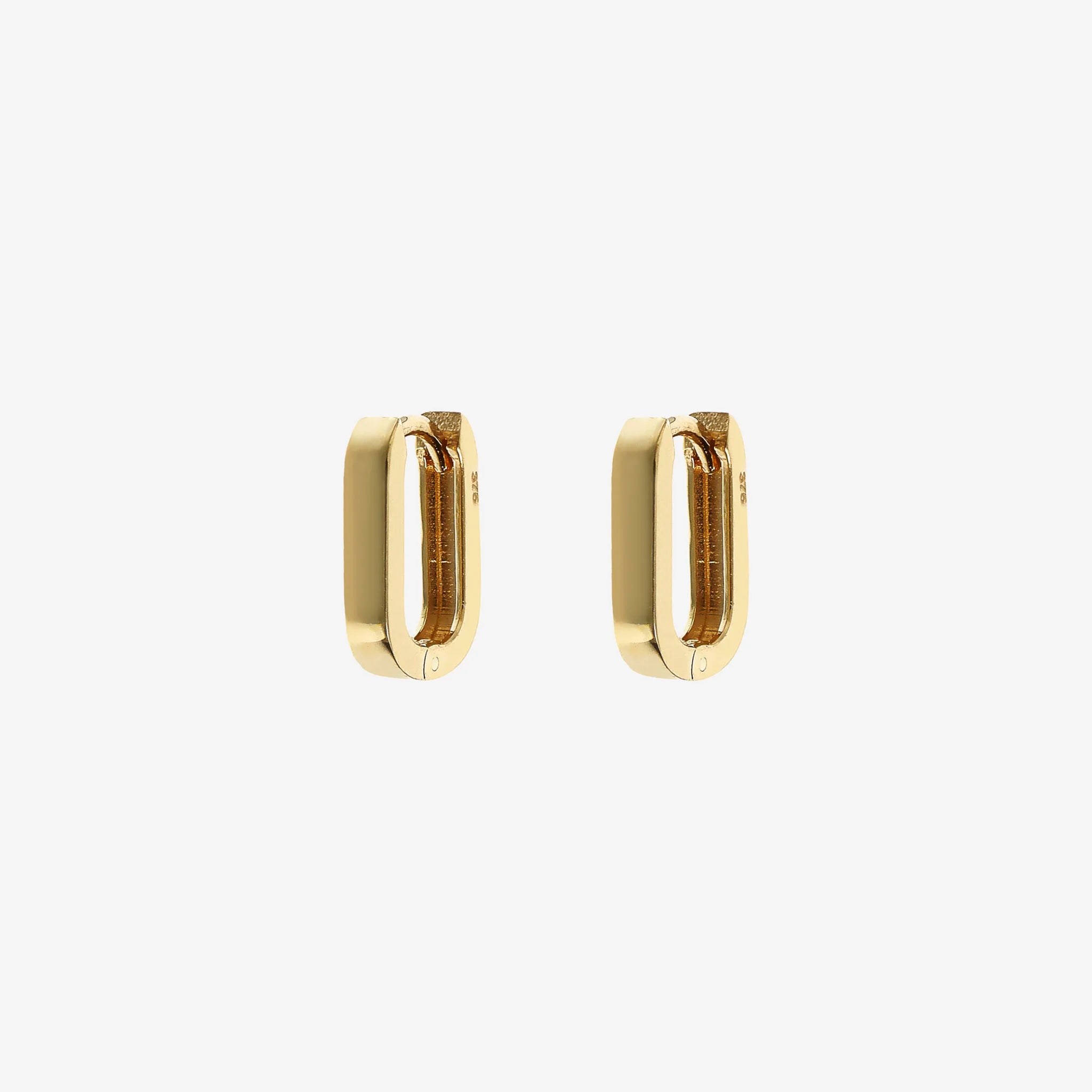 Orecchini A Cerchio In Oro 9K (375) – Bicolore Oro Giallo E Rosa – Gioielli Carissima Gold – Eleganti E Versatili - 3