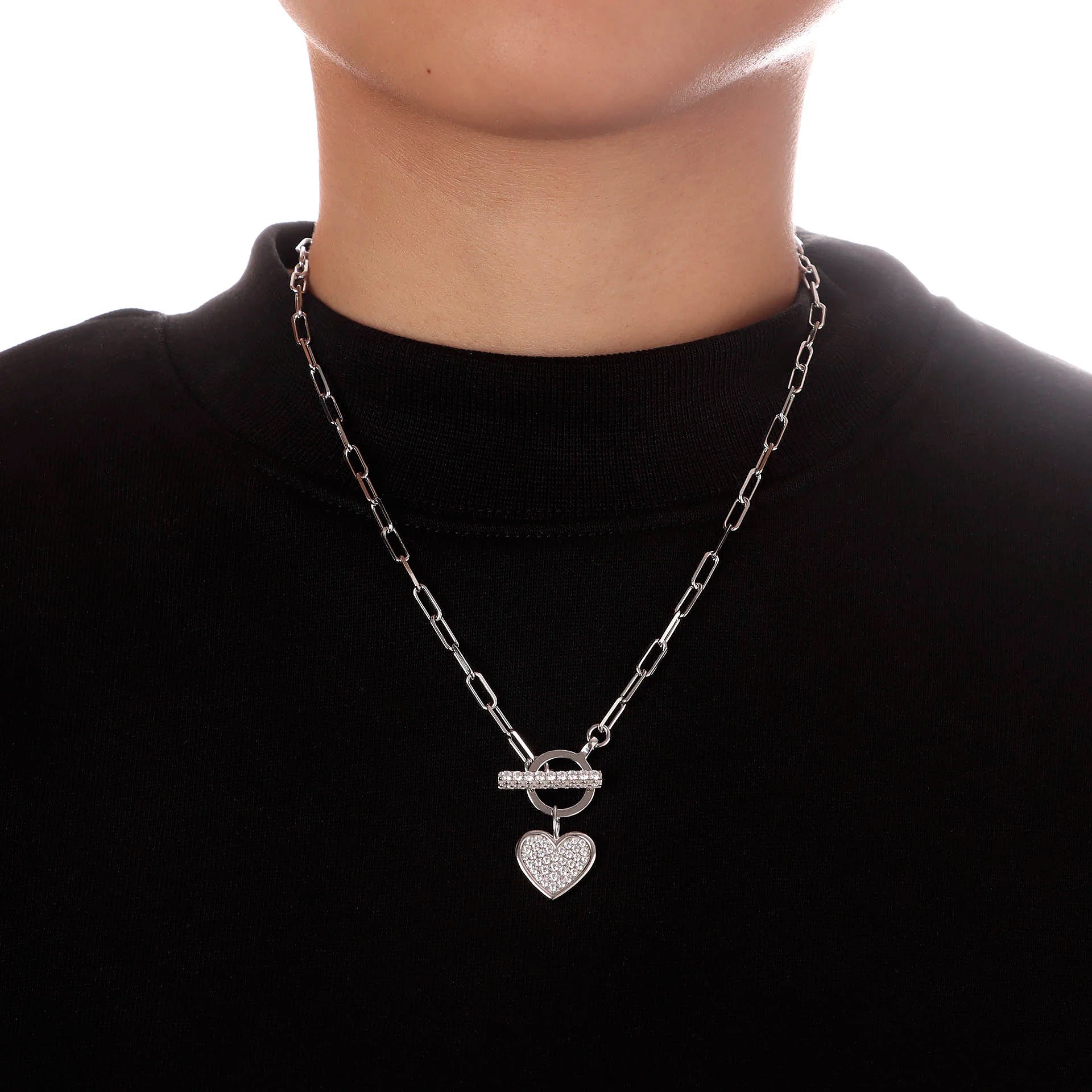 MILOR Collana Donna Con Ciondolo Infinito In Argento 925 – Made In Italy Ipoallergenico