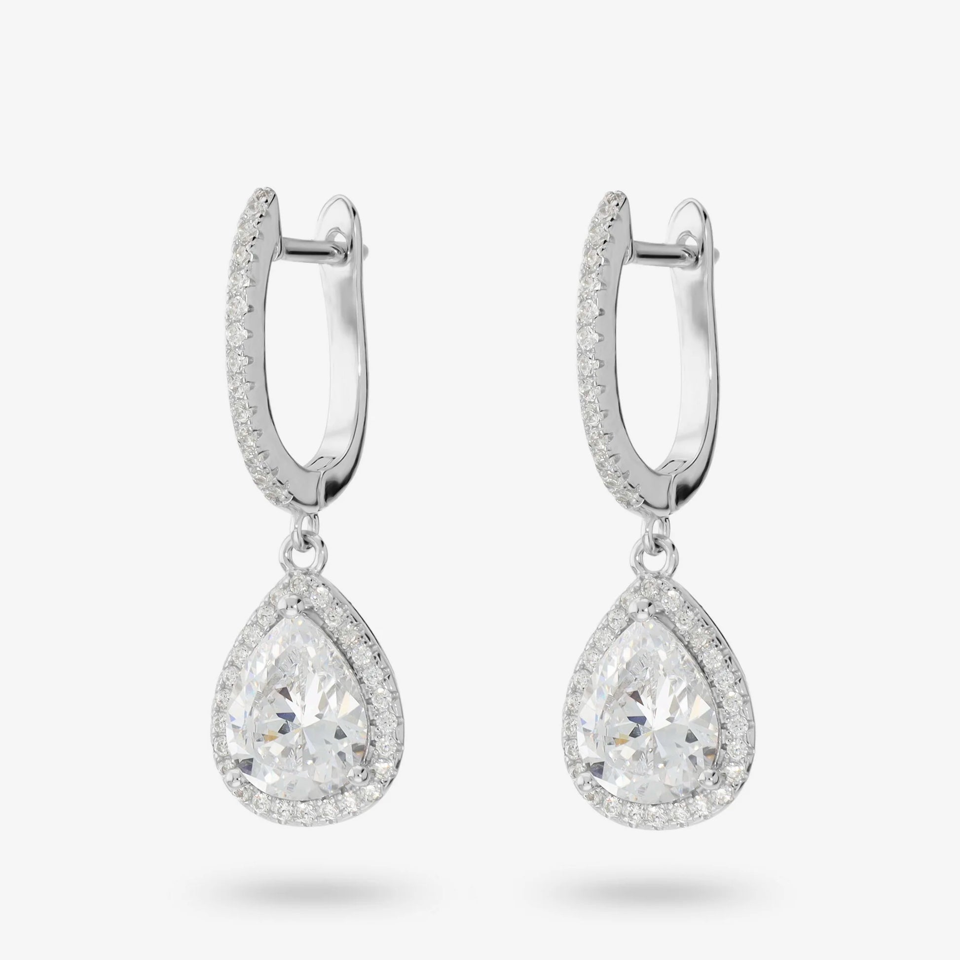 Orecchini a perno in argento sterling placcato oro con pietra Orecchini a perno in argento sterling placcato oro con pietra