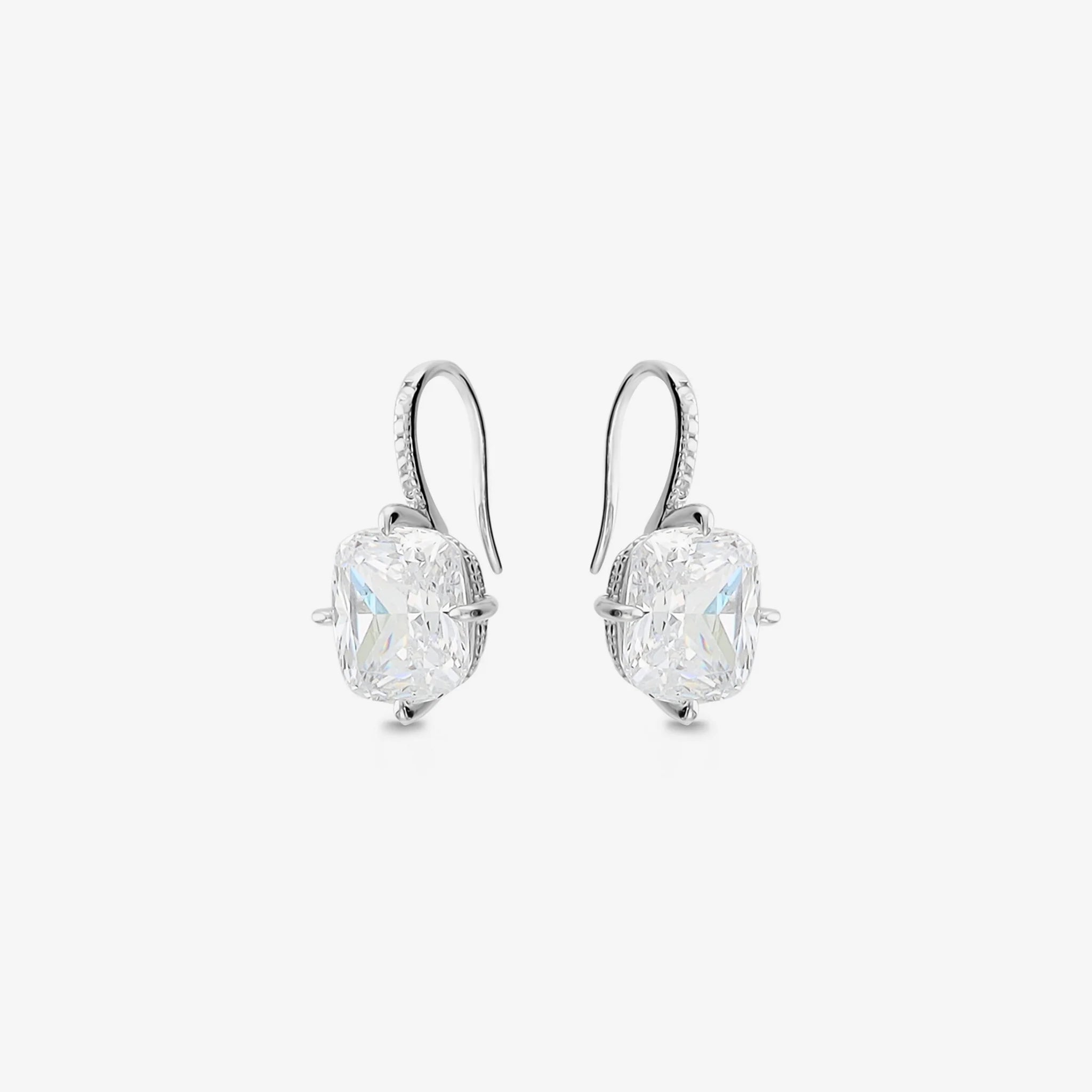 Orecchini Pendenti in Argento 925 con Cubic Zirconia