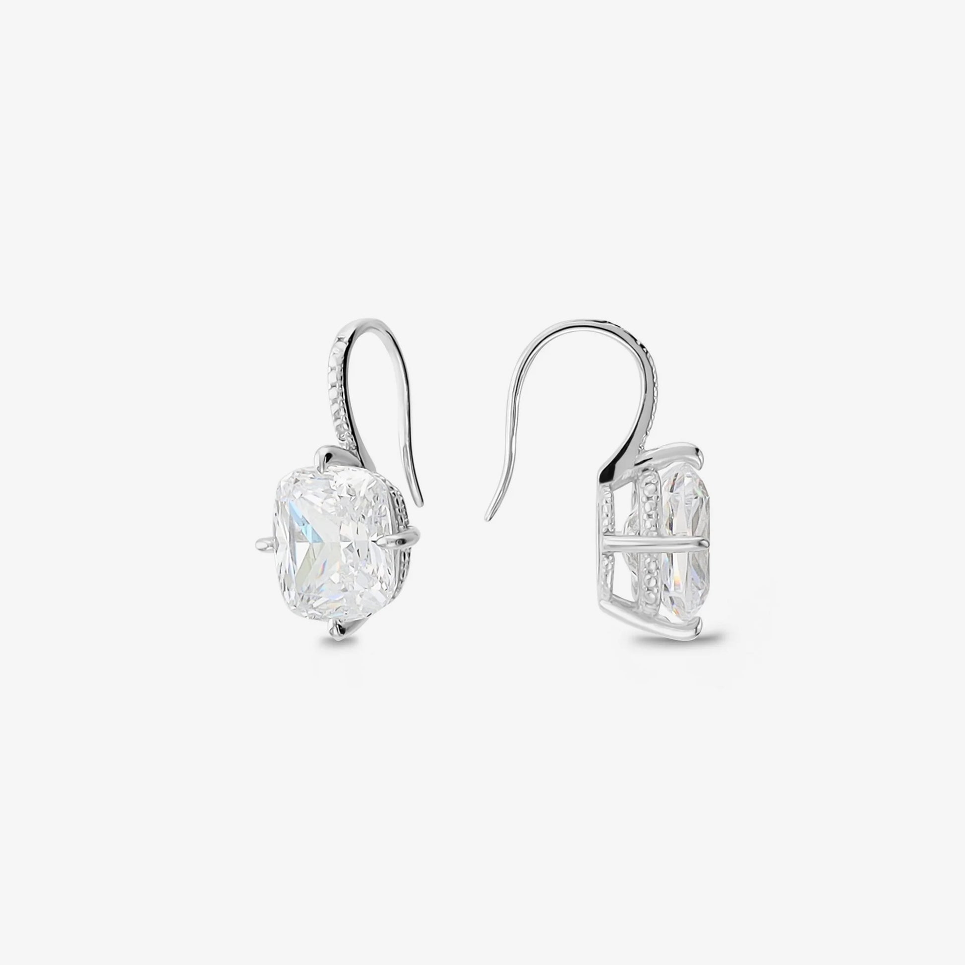 Orecchini Pendenti in Argento 925 con Cubic Zirconia