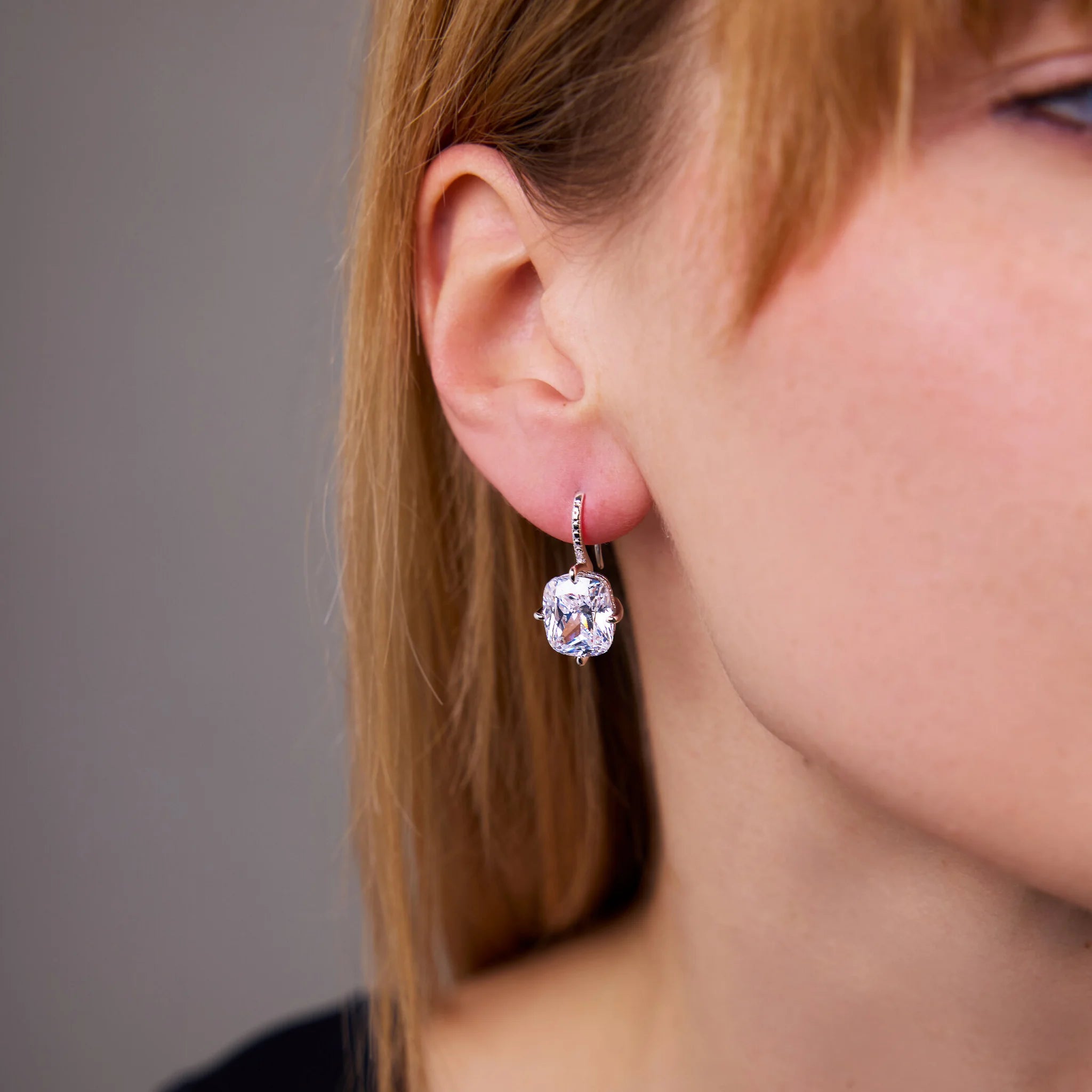 Orecchini Pendenti in Argento 925 con Cubic Zirconia
