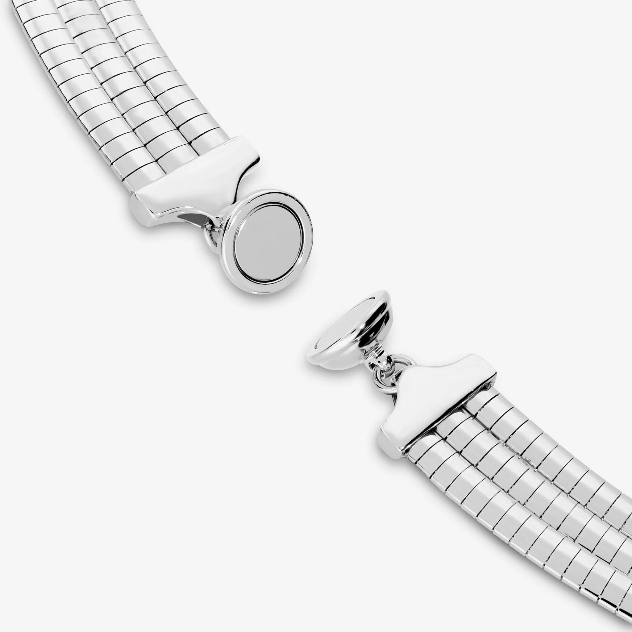 Collana Multifilo Intrecciato Maglia Omega