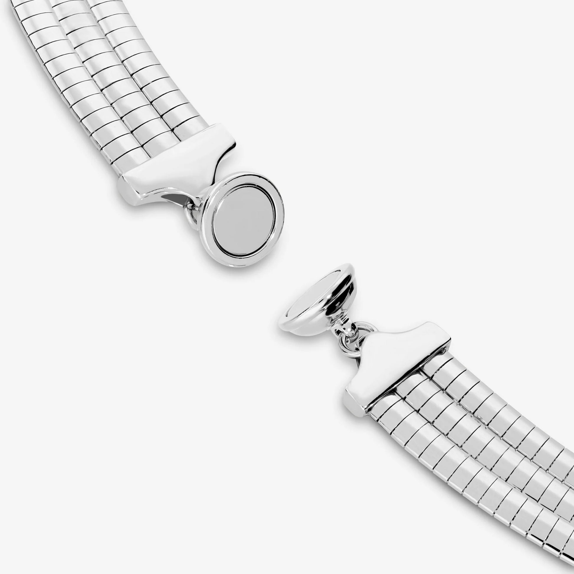 Collana Multifilo Intrecciato Maglia Omega