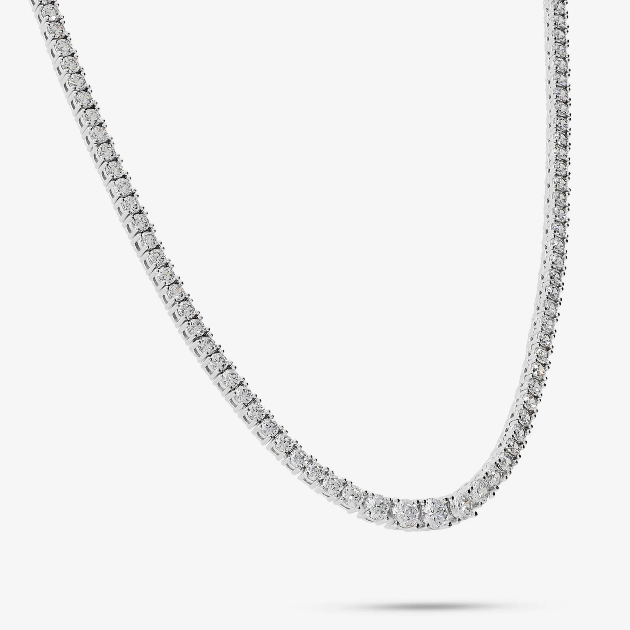 Collana Tennis Graduata con Cubic Zirconia