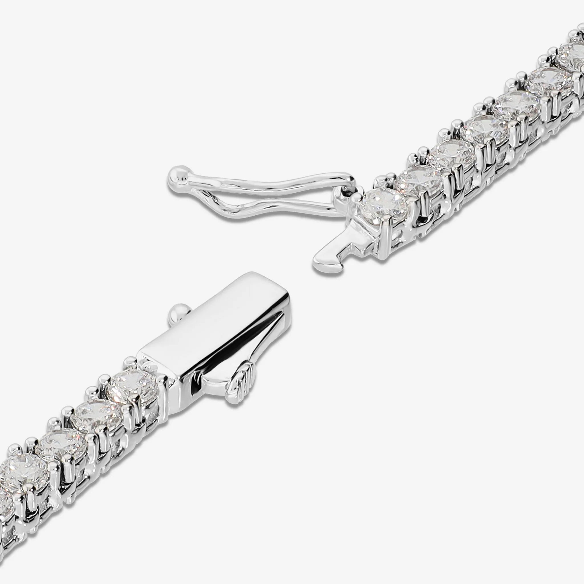 Collana Tennis Graduata con Cubic Zirconia