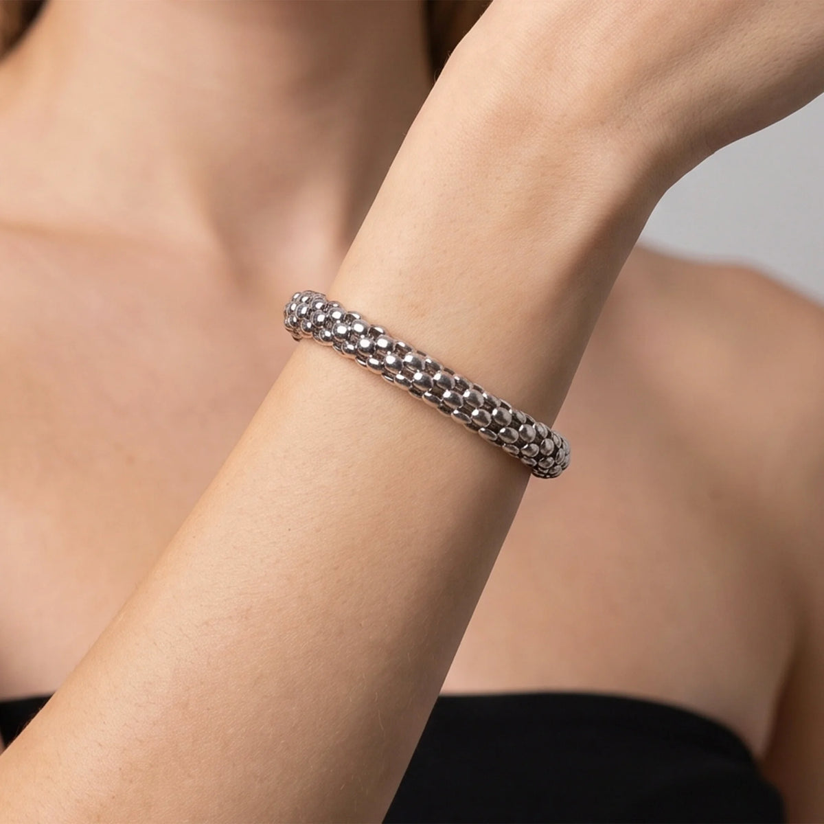 Bracciale Maxi Maglia Popcorn