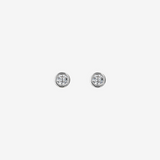 Orecchini Punto Luce Oro 375 con Diamanti Lab Grown 0.1Ct