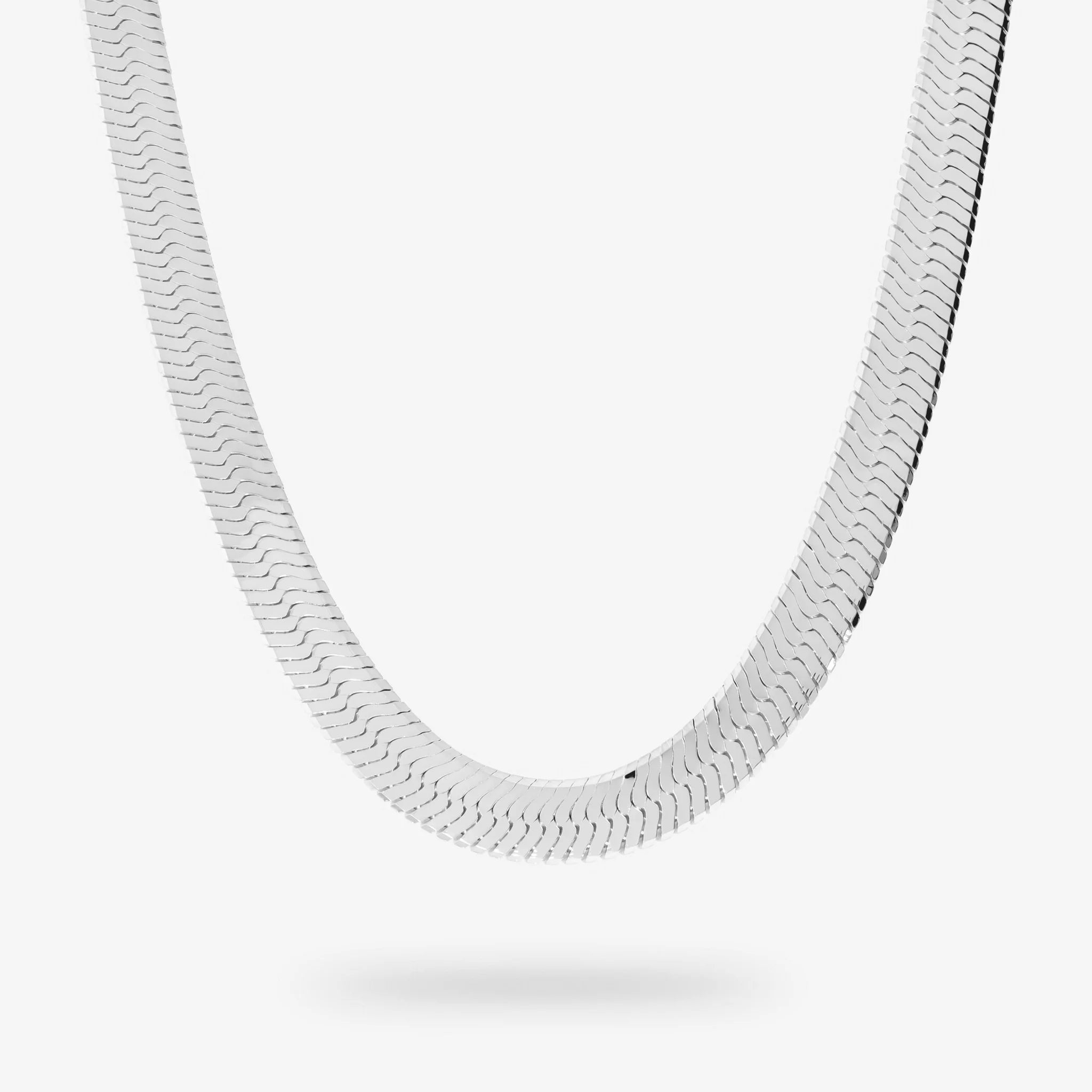 Collana Girocollo Maxi Maglia Snake