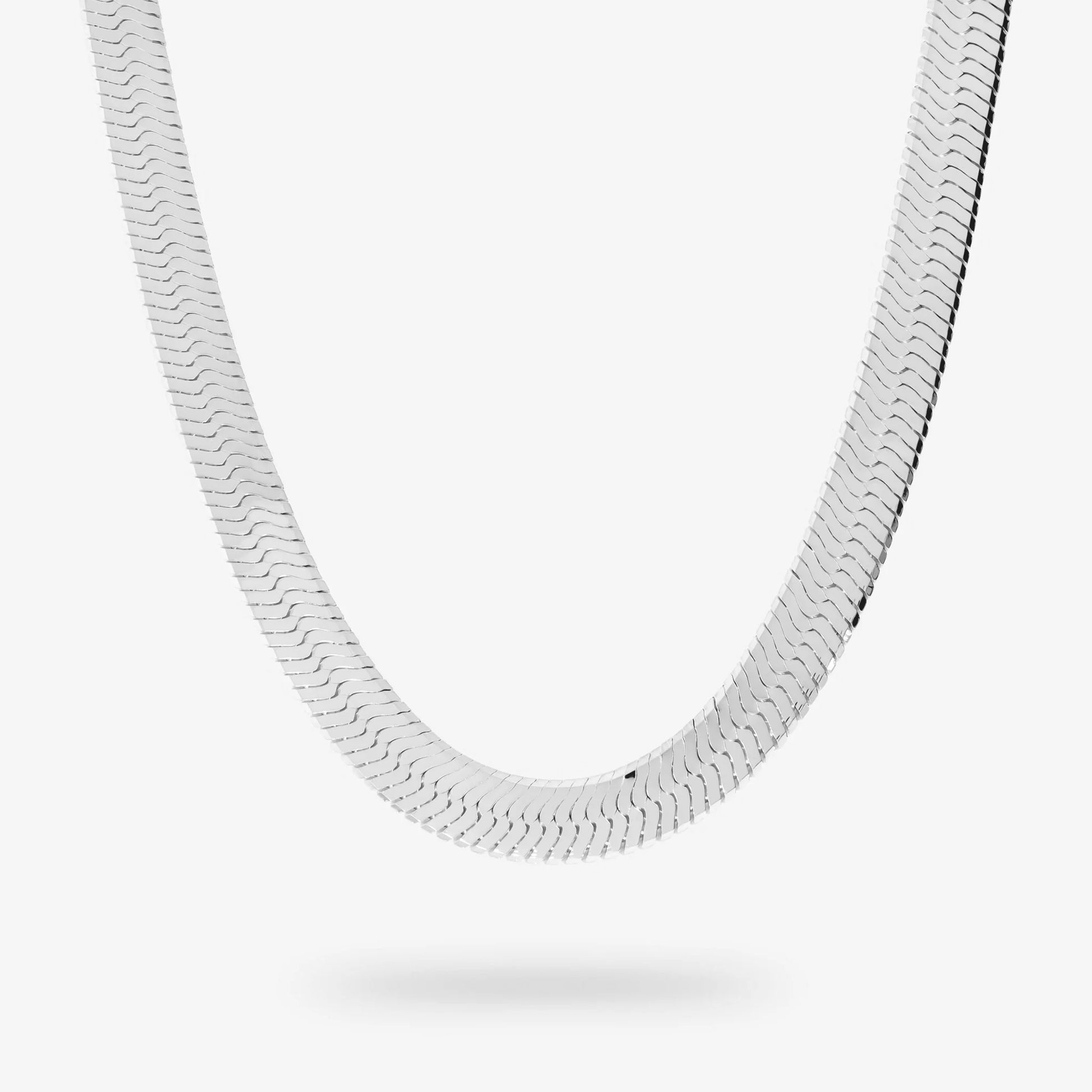 Collana Girocollo Maxi Maglia Snake