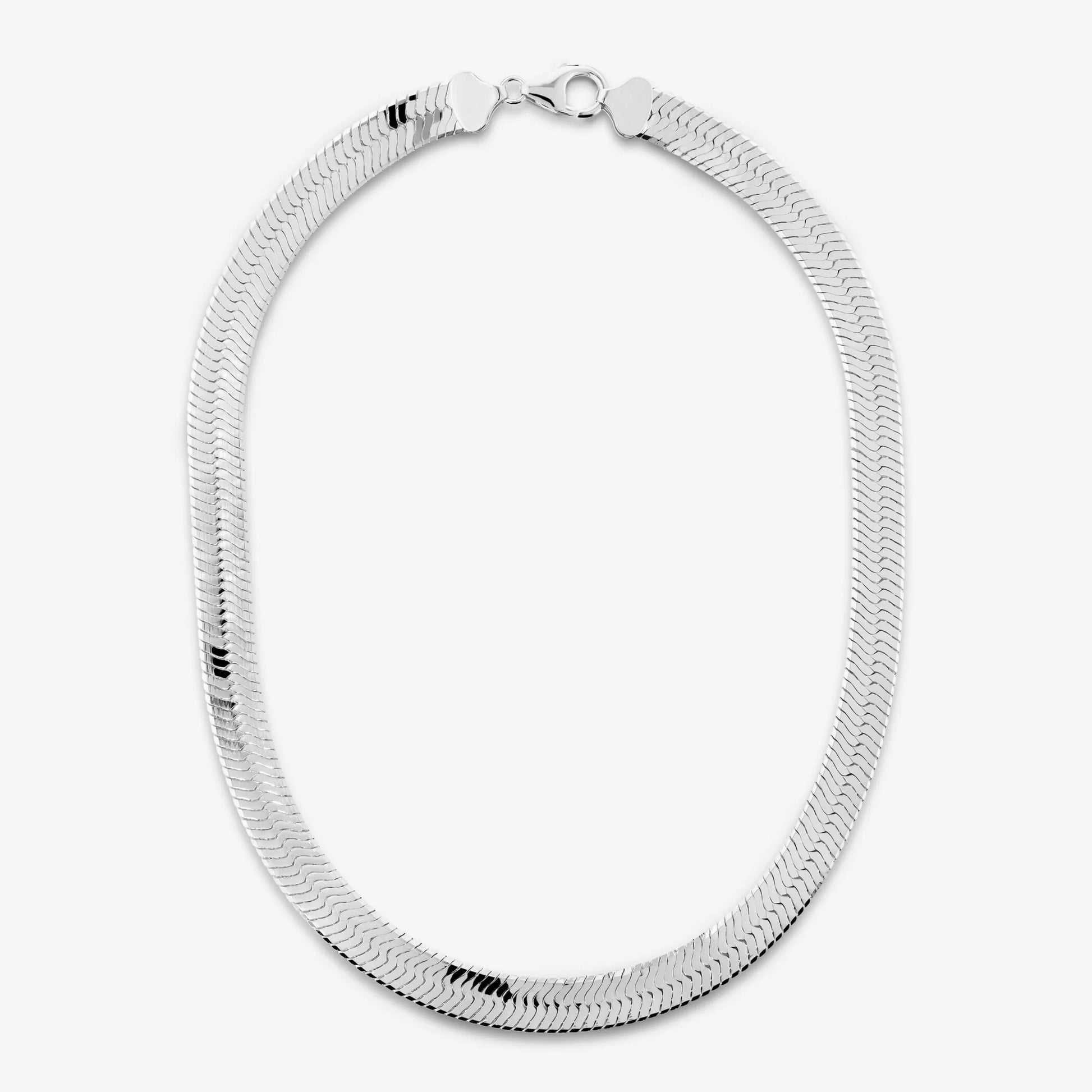 Collana Girocollo Maxi Maglia Snake