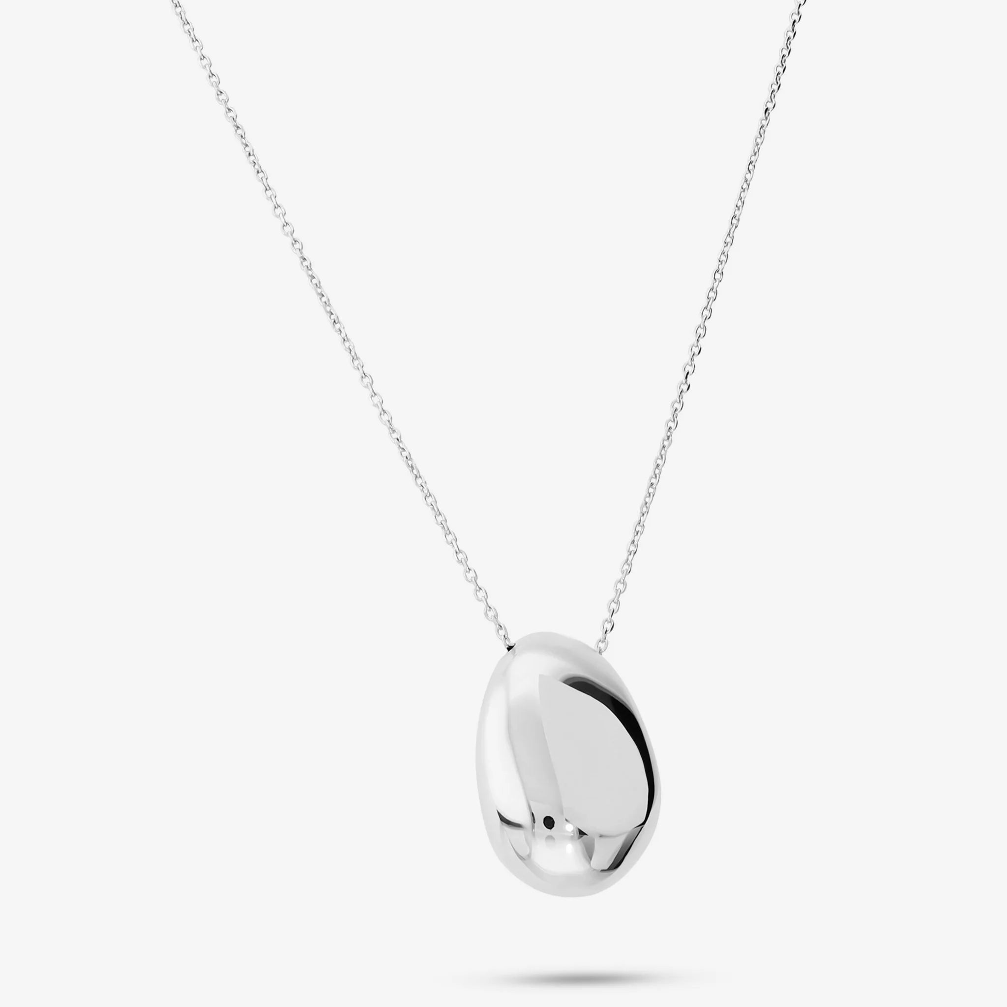 Collana Maglia Forzatina con Pendente Pepita Lucida