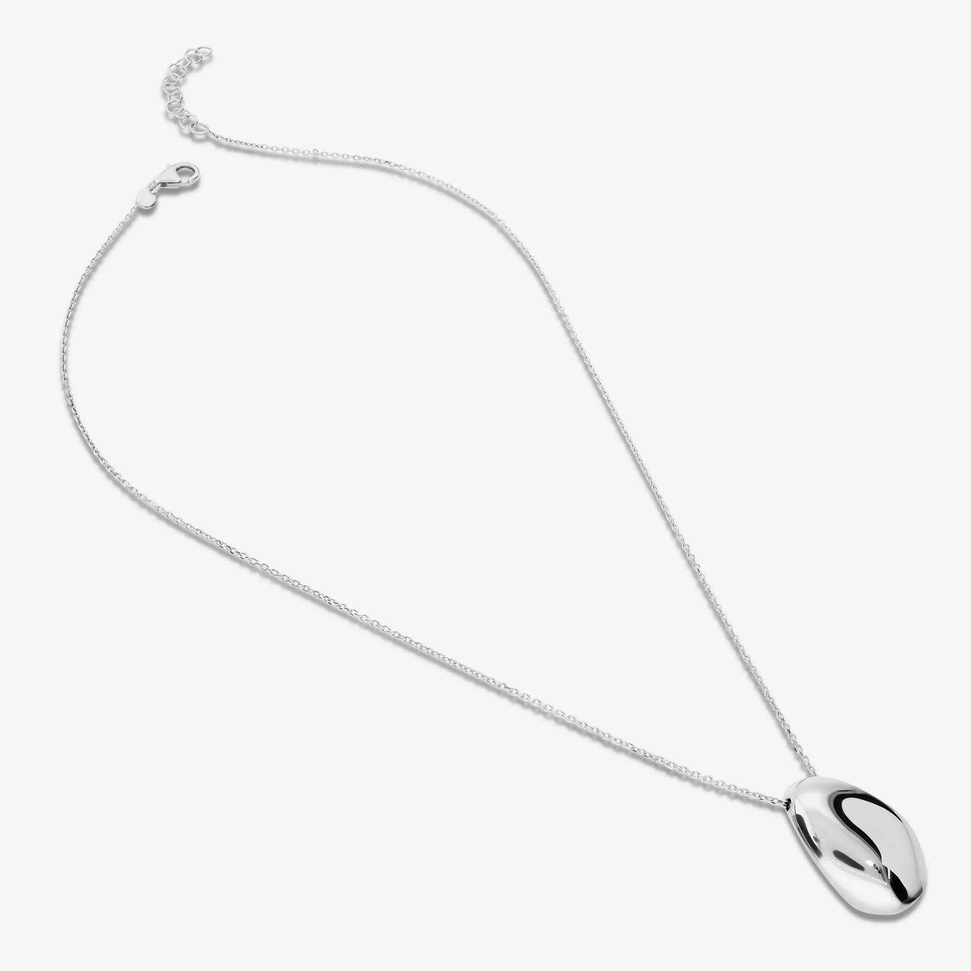 Collana Maglia Forzatina con Pendente Pepita Lucida