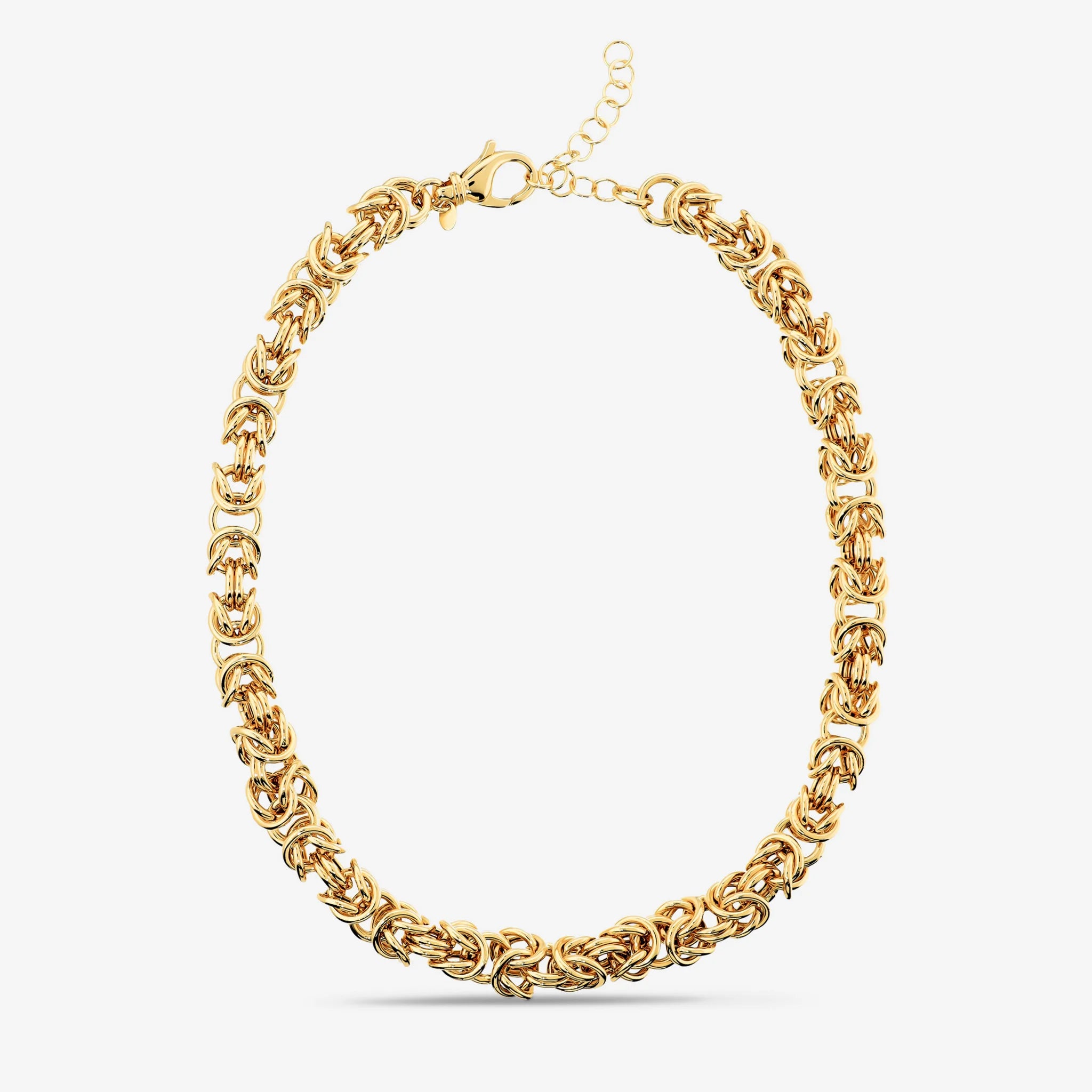 Collana Girocollo Maglia Maxi Bizantina