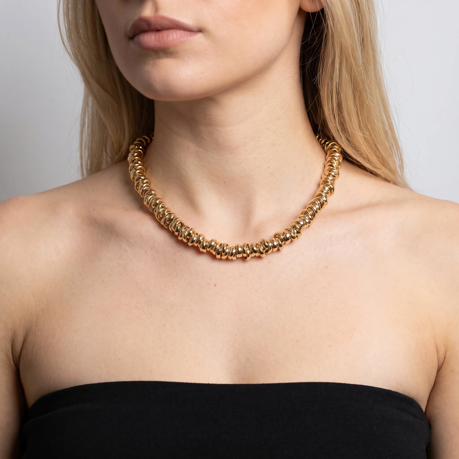 Collana Girocollo Intreccio