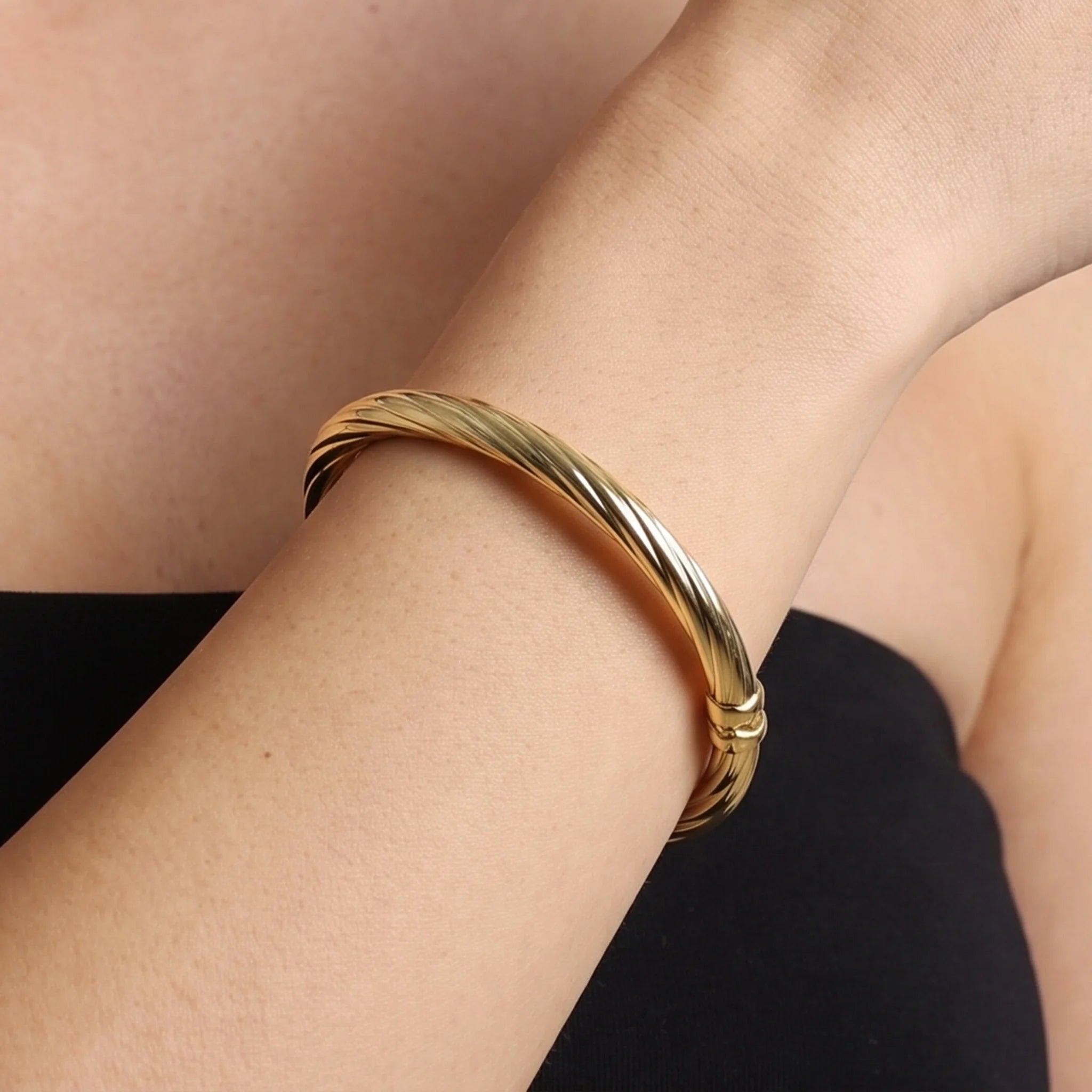 Bracciale Rigido Torchon