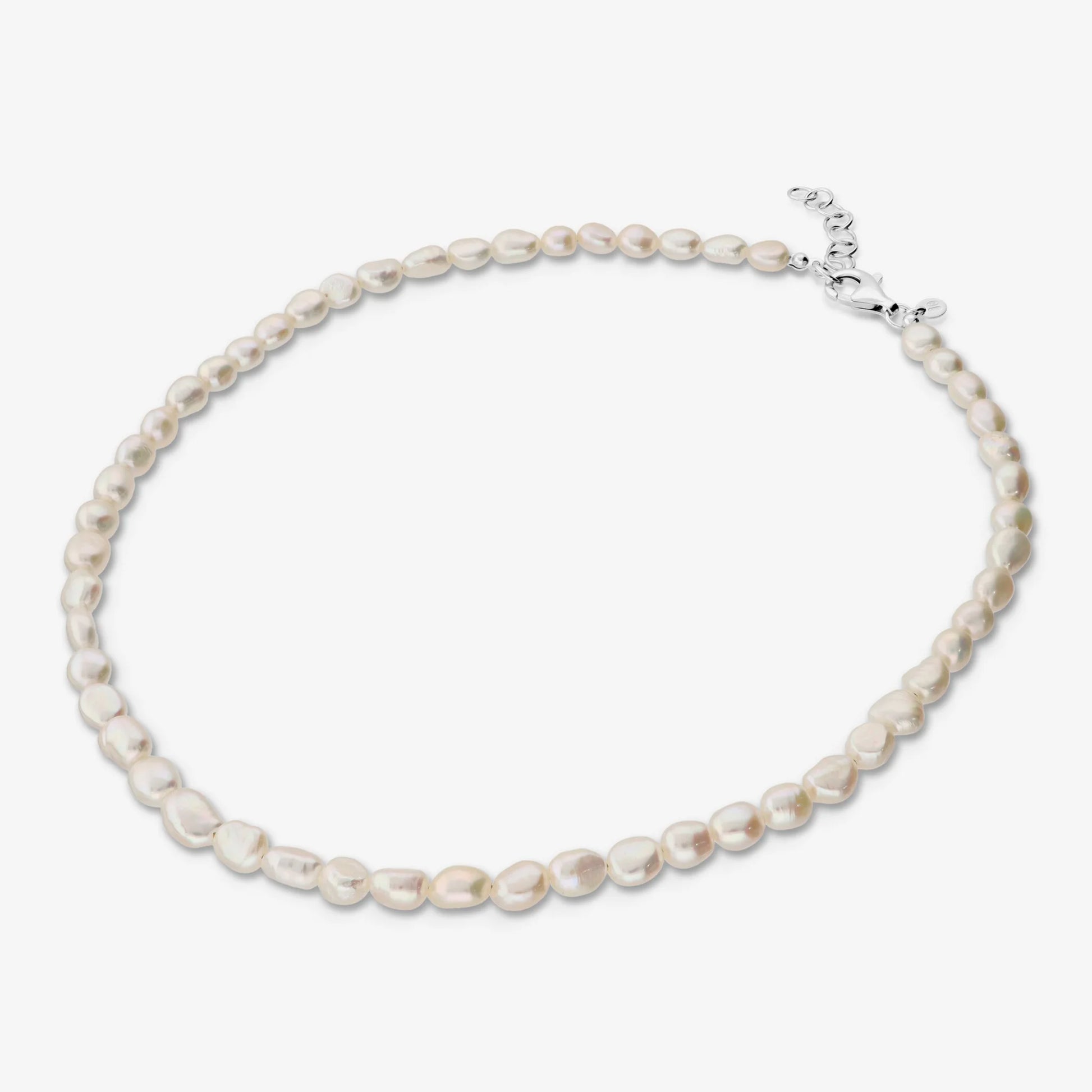 Collana Chic In Oro Con Perle D'acqua Dolce E Tormalina Rosa - Foto 10