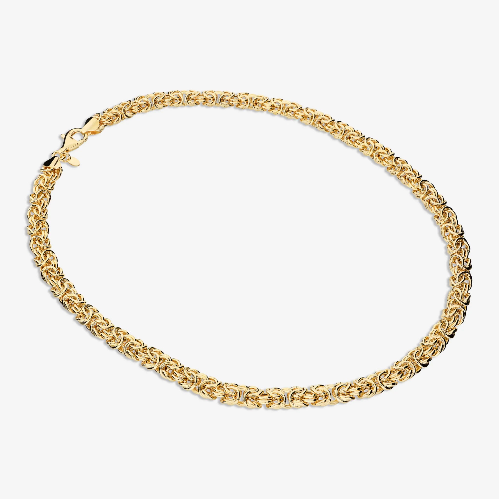 Collana Girocollo In Argento 925 Con Catena Veneziana - Milor, Made In Italy, 60cm - 2
