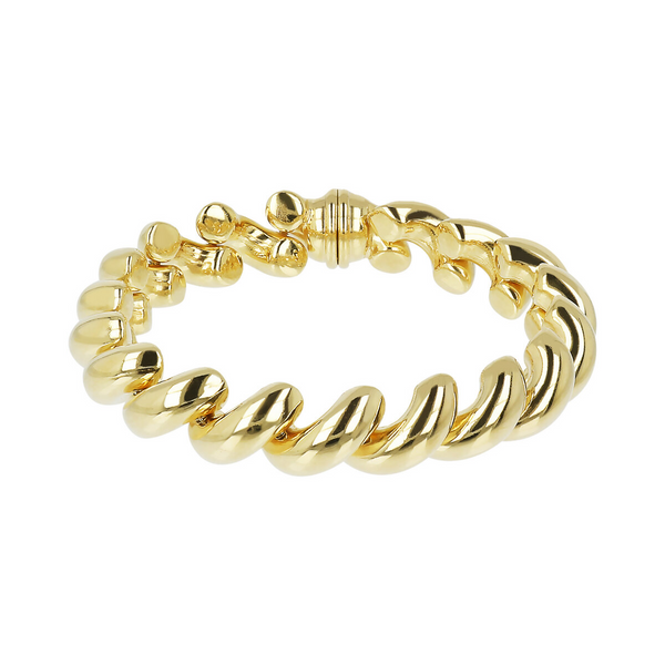 San Marco Bracelet in 18Kt Yellow Gold Plated 925 Silver