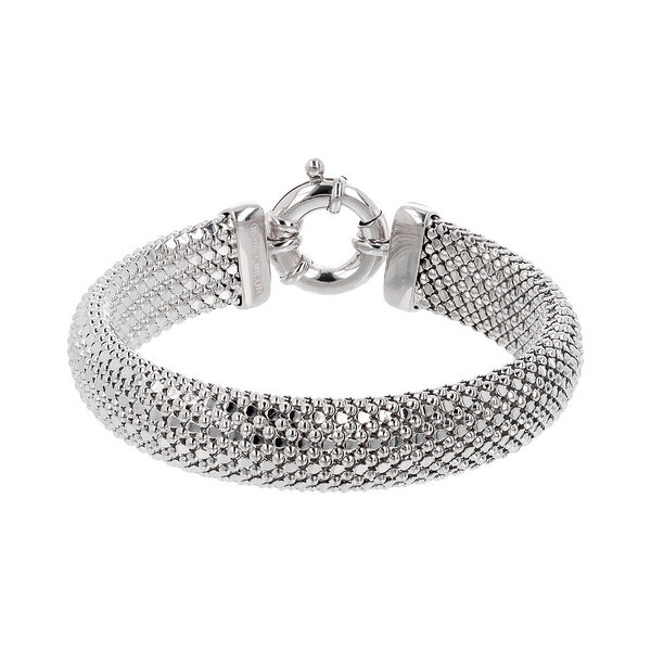 Platinum Plated 925 Silver Link Bracelet