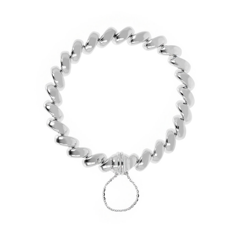 San Marco Bracelet in Platinum-plated 925 Silver