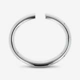 Bracelet rigide en argent 925 platiné