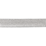 Bracciale Multifilo con Microbead Diamantate in Argento 925 placcato Platino