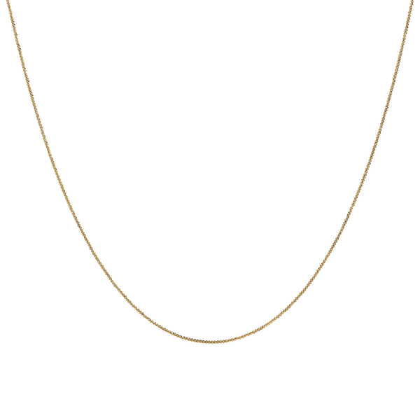 750 Gold Daisy Chain Choker Necklace
