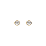 Light Point Earrings in 750 Gold with Cubic Zirconia