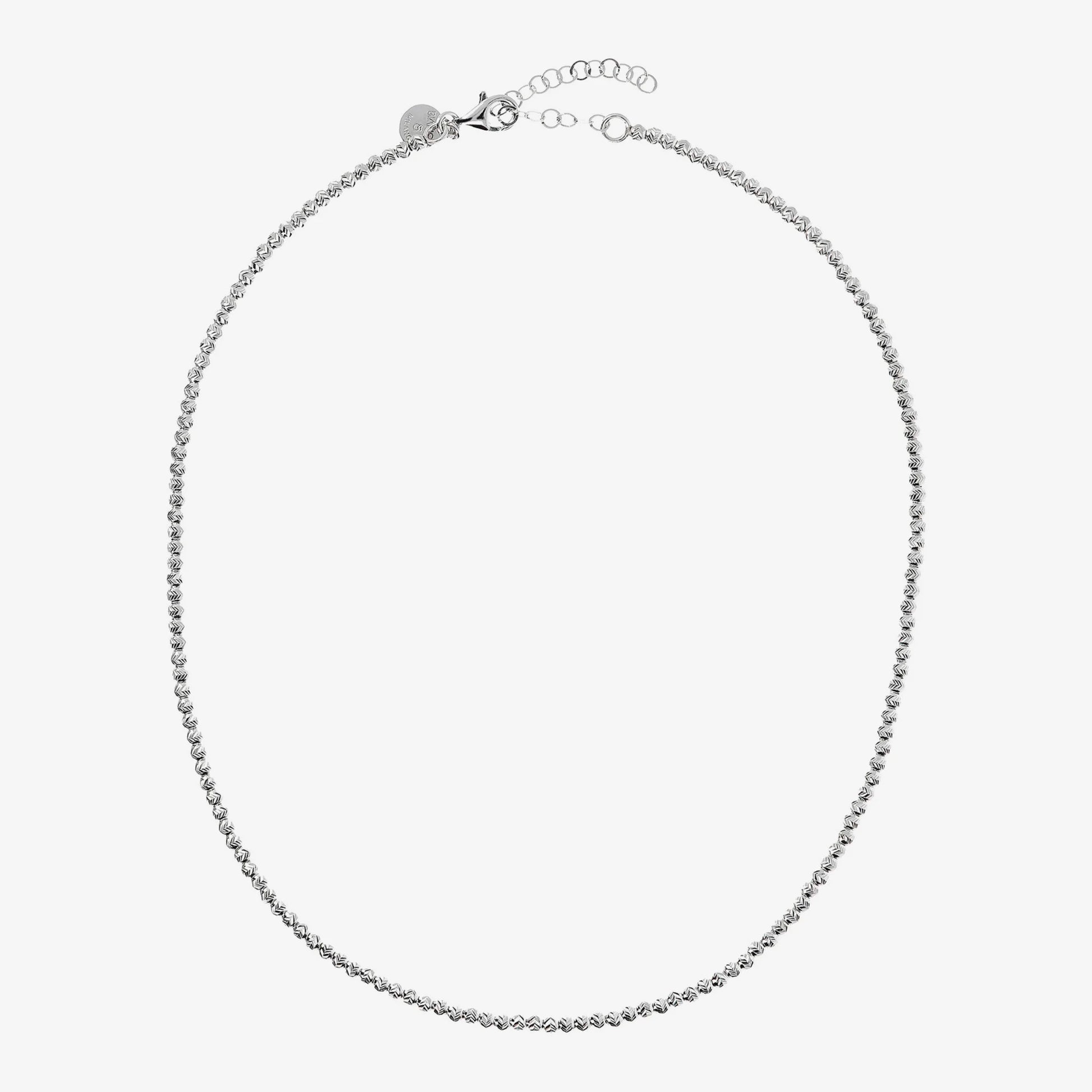 Collana Donna in Argento 925 Placcato Platino Con Ciondolo Collana Donna in Argento 925 Placcato Platino Con Ciondolo