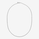 Collier en Argent avec Sphères de Diamants