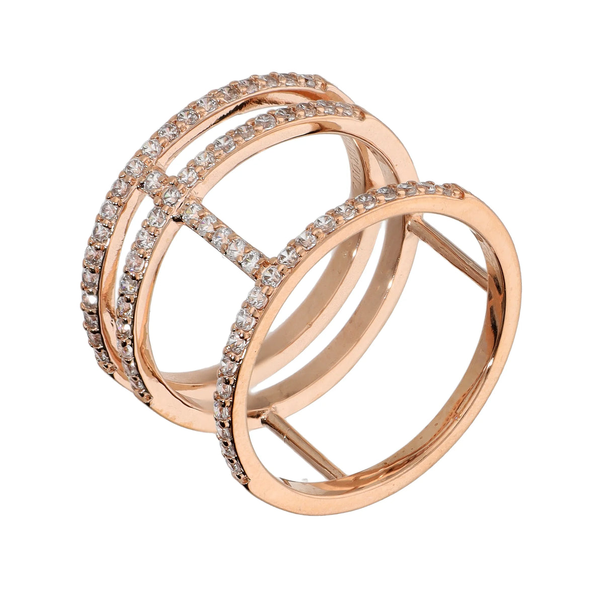 Anello Design con Cubic Zirconia – Milor