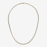 Marine-Mesh-Halskette aus 9 Karat Gold