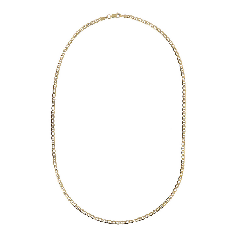 9 Carat Gold Marina Chain Necklace
