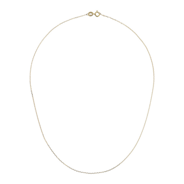 Forzatina-Halskette aus 9 Karat Gold