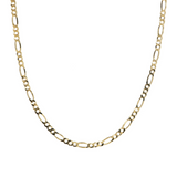 9 Carat Gold Figaro Chain Necklace
