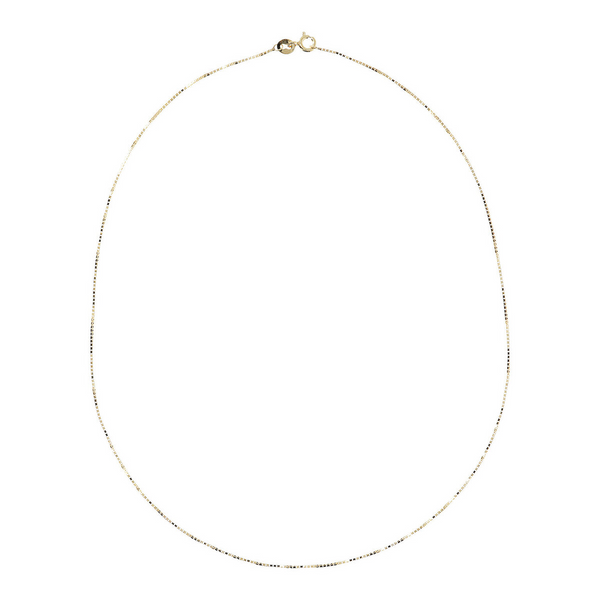 9 Carat Gold Venetian Chain Necklace