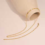 9 Carat Gold Singapore Chain Necklace