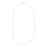 Forzatina Chain Necklace with 9 Carat Gold Diamond Elements