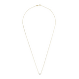 Forzatina Chain Necklace with 9 Carat Gold Point of Light Pendant