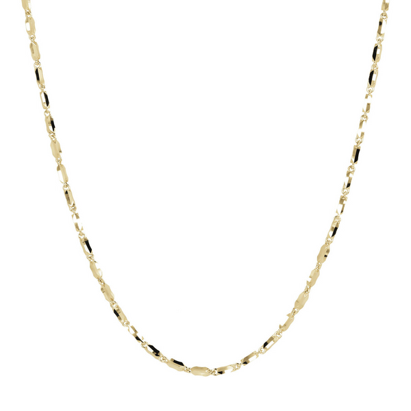 9 Carat Gold Twisted Necklace