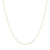 Forzatina-Halskette mit emaillierten Nuggets aus 9 Karat Gold