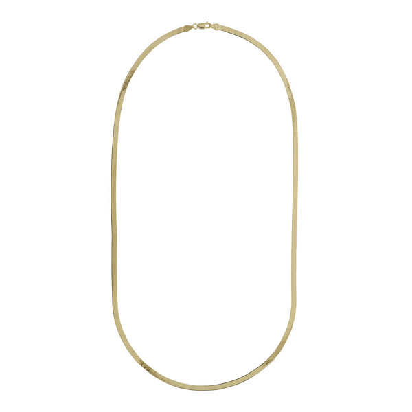 9 Carat Gold Flat Necklace