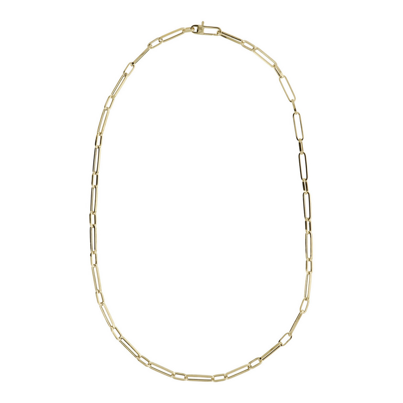Alternate Forzatina Chain Necklace 9 Carat Gold