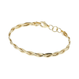 9 Carat Gold Braided Bracelet