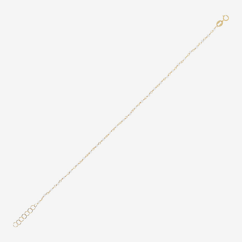 Bracciale Rosario in Oro 375 con Cubic Zirconia