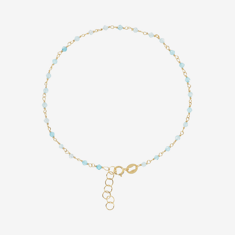 Bracciale Rosario in Oro 375 con Cubic Zirconia