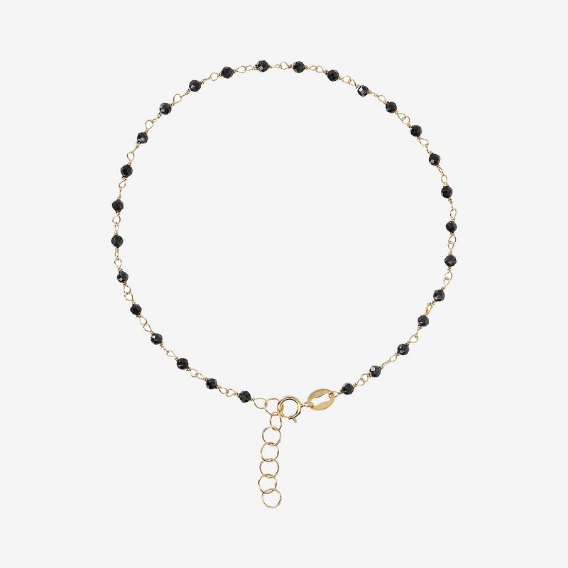 Bracciale Rosario in Oro 375 con Cubic Zirconia