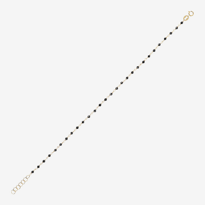 Bracciale Rosario in Oro 375 con Cubic Zirconia